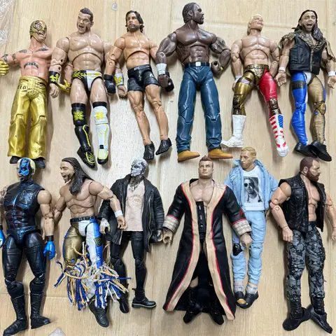 18 cm Wrestler Krieger Gelenke Bewegliche Puppen Action Figur Charaktere Modell Spielzeug Gladiator Sammlung Ornament Kinder Geburtstag Geschenke