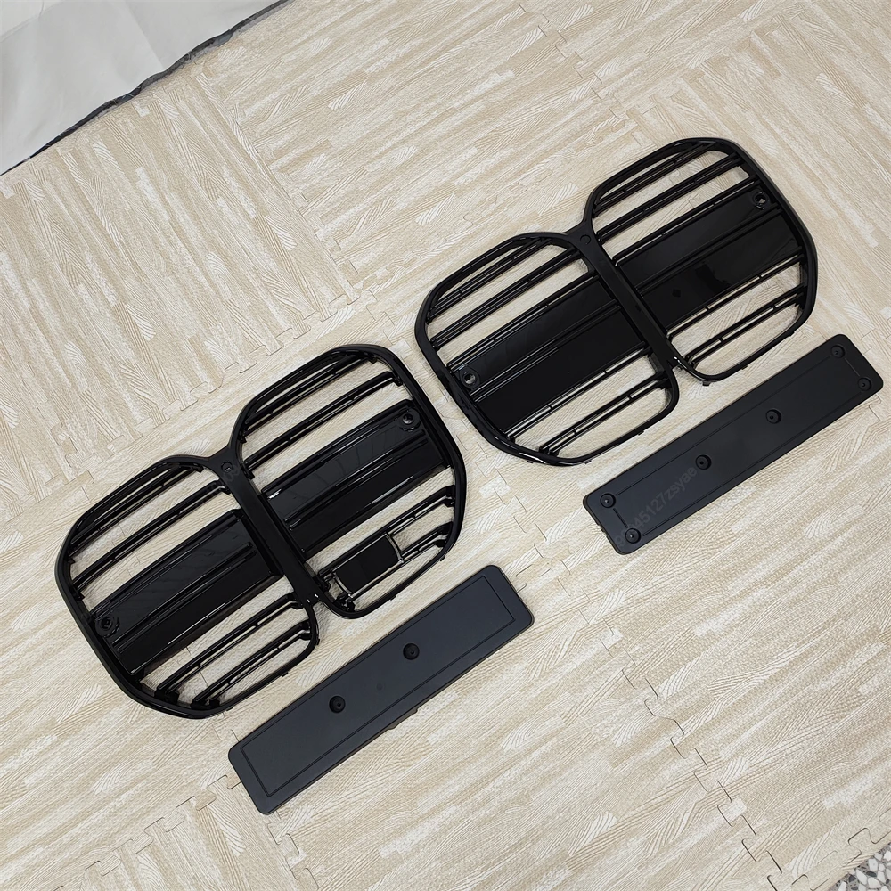 ل BMW 4 سلسلة G22 G23 M-Sport 420i 430i 435i M440i 420d 2020-2025 سيارة الجبهة مركز مصبغة الشوايات شريحة مزدوجة Bodykit ضبط