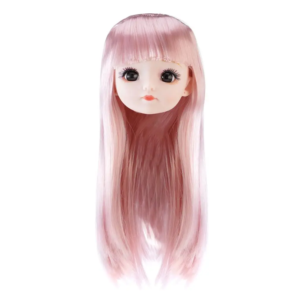 High Quality Europe Ancient Doll 1/6BJD Doll Head 7 Styles Gold Brown Hair Black Hair DIY Doll Head
