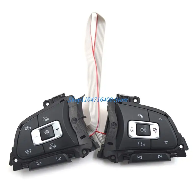 

y1gd 5G0959442H 5G0959442K for Golf 7 Multifunction Steering Control Switches Replacement Auto Accessories Easy Installation