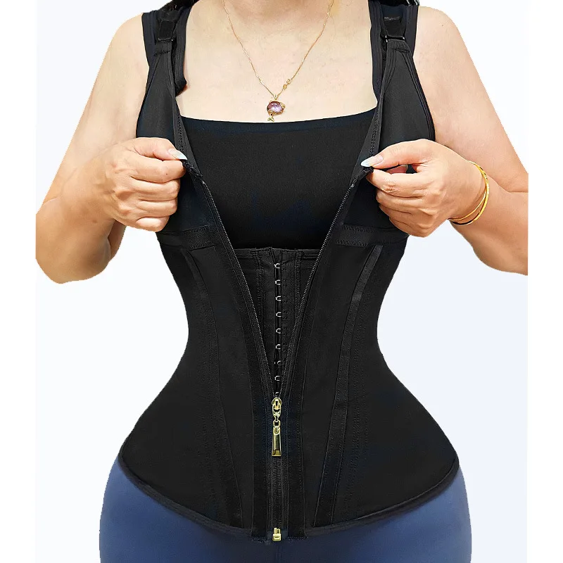 Women Girdles Belt Waist Trainer High Compression Corset Shapewear Double Compression Vest Bra Waist Trainer