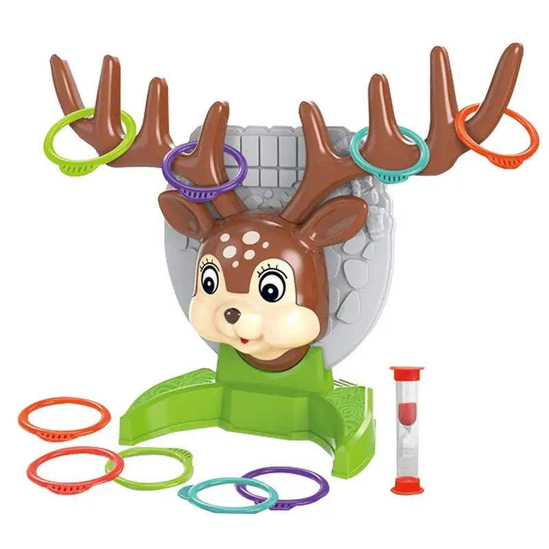 

Reindeer Antler Toss Game Fun Family Reindeer Antler Game Christmas Party Games Holiday Party Games For Kids 2 Styles For Boys