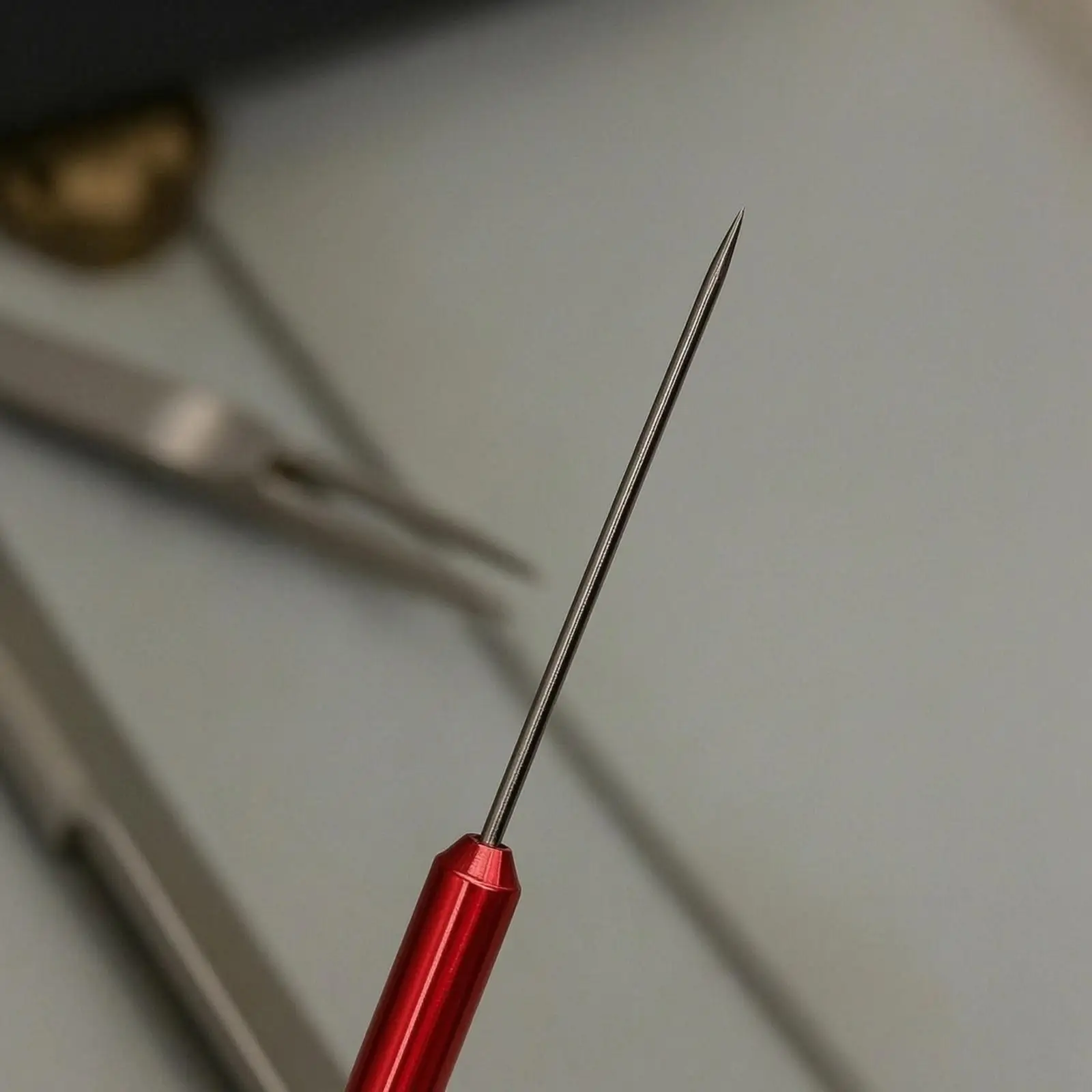 Delicate Welding Pliers Tool for Electronics Soldering Pick with Slender Metal Tip and Durable Lightweight Handle Design