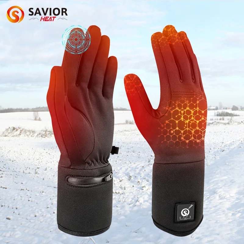 Winter Thermal Gloves Liner Winter Battery Heated Work Gloves Thin and Light Work Heated Glove