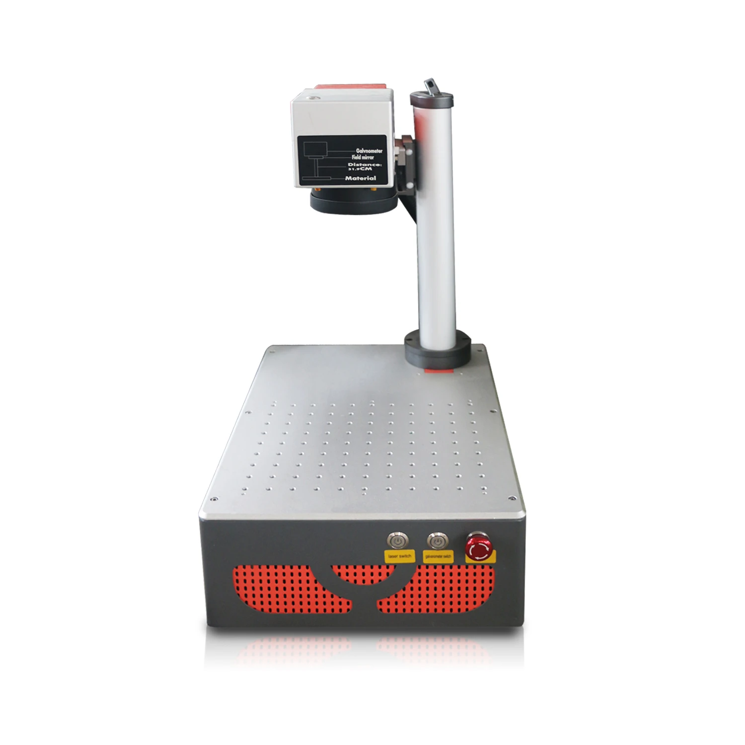 20W 30W 50W 60W Desktop Raycus JPT Fiber Laser Marking Machine For Stainless Steel Gold Silver Metal Jewelry Carving 220V