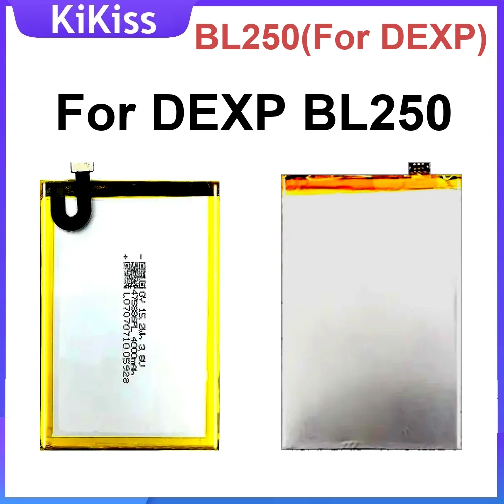 

Долговечный аккумулятор для мобильного телефона высокой емкости BL250 для Dexp 4000 мАч