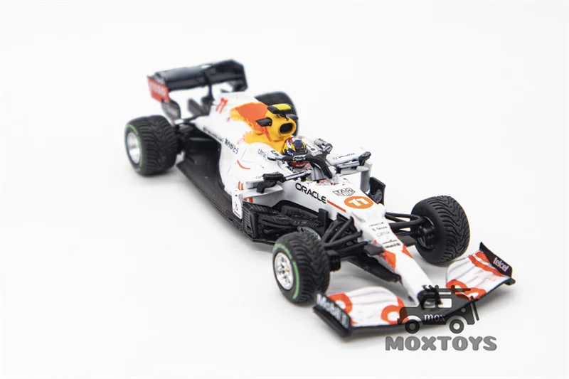 MINI GT 1:64 2021 F1 RB Racing RB16B Turkish GP White #33 Max / #11 S.Perez Model Car