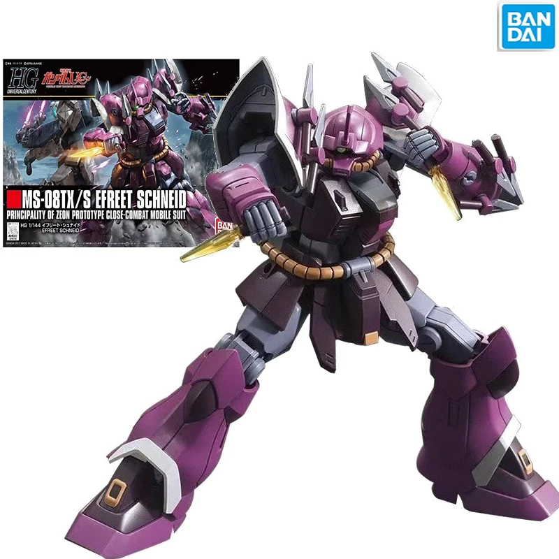 

Original Gundam Bandai HGUC 1/144 206 MS-08TX/S EFREET SCHNEID GUNDAM Action Assembly Model