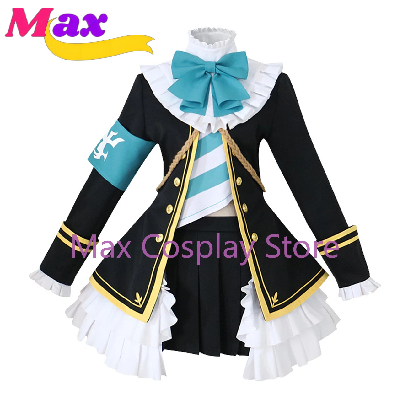 

Max Anime Cos Mejiro McQueen Cosplay Costume Party Uniform Full Set Female Suit