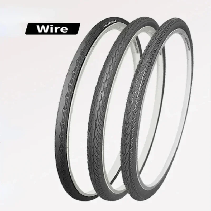 700C Steel wire anti puncture thin edge tire 700 * 23 25 28 32 35 38C highway bicycle outer tire