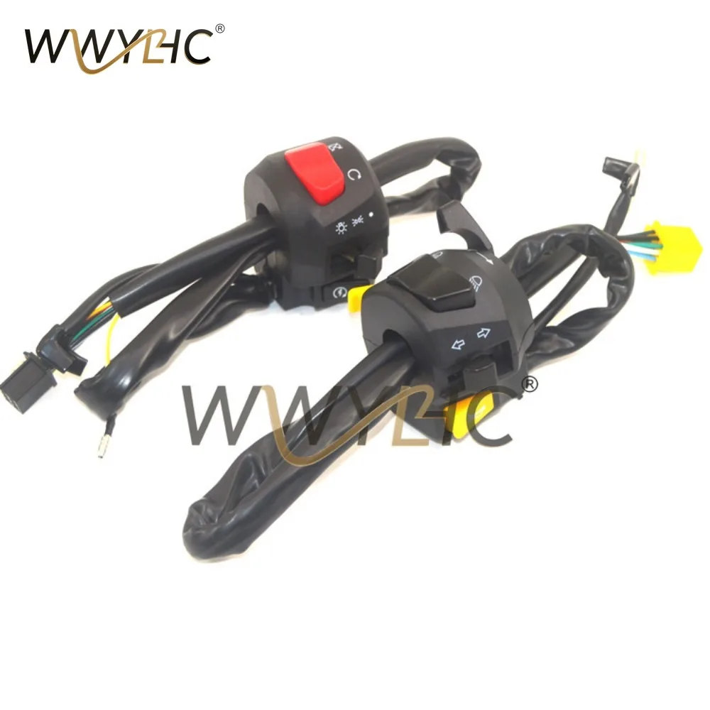 Motorcycle Accessories EN125 HJ125 Handle Seat GN Handle Turn Signal Starting Headlight Switch Assembly 150