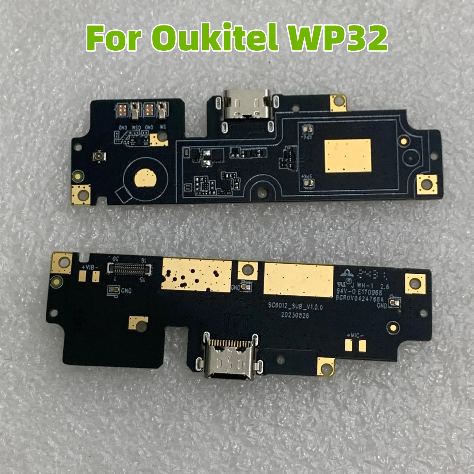 High-quality 100% Original Usb Charging Board For Oukitel WP32 USB Charging Dock USB Port Charging Board With Free Tools Replace