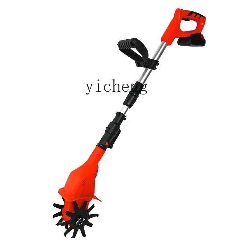 1-u10 Handheld Ripper Charging Hoe Turning over the Ground Ripper Artifact Vegetable Garden Vegetable Planting Rotary Tillage