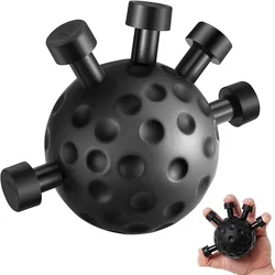 Gym Finger Hand Trainer Strengthener Grip Adjustable Resistance Balls Gripper Exerciser for Forearm Strength Climbing Training