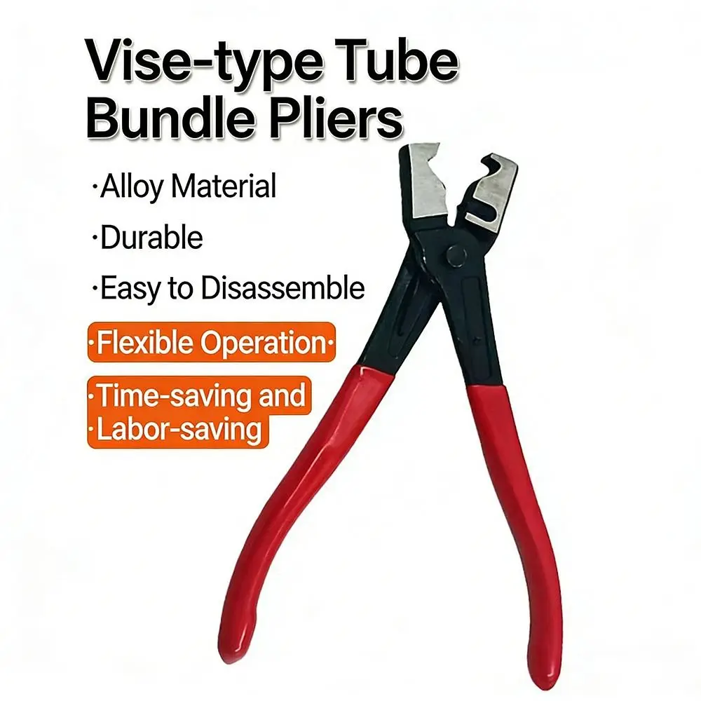 

Durable Metal Hose Crimping Pliers Heavy-Duty Multi-Functional Clamp Removal Pliers Pipe Clamp Tool Trailer Maintenance