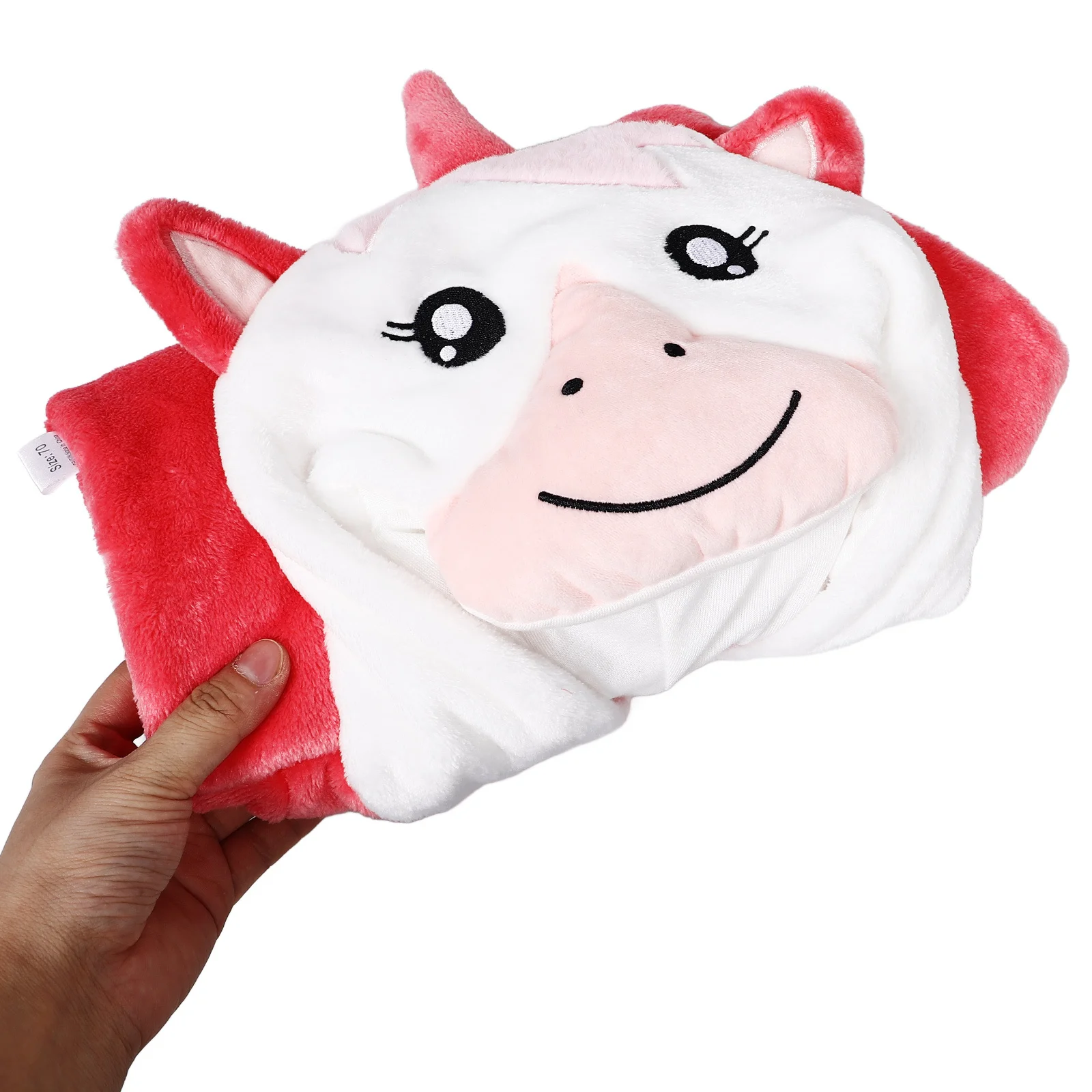 رومبير كارتوني ناعم من الفلانيل للأطفال على شكل وحيد القرن زي مريح للأطفال لحفلات الهالوين وحفلات الأطفال