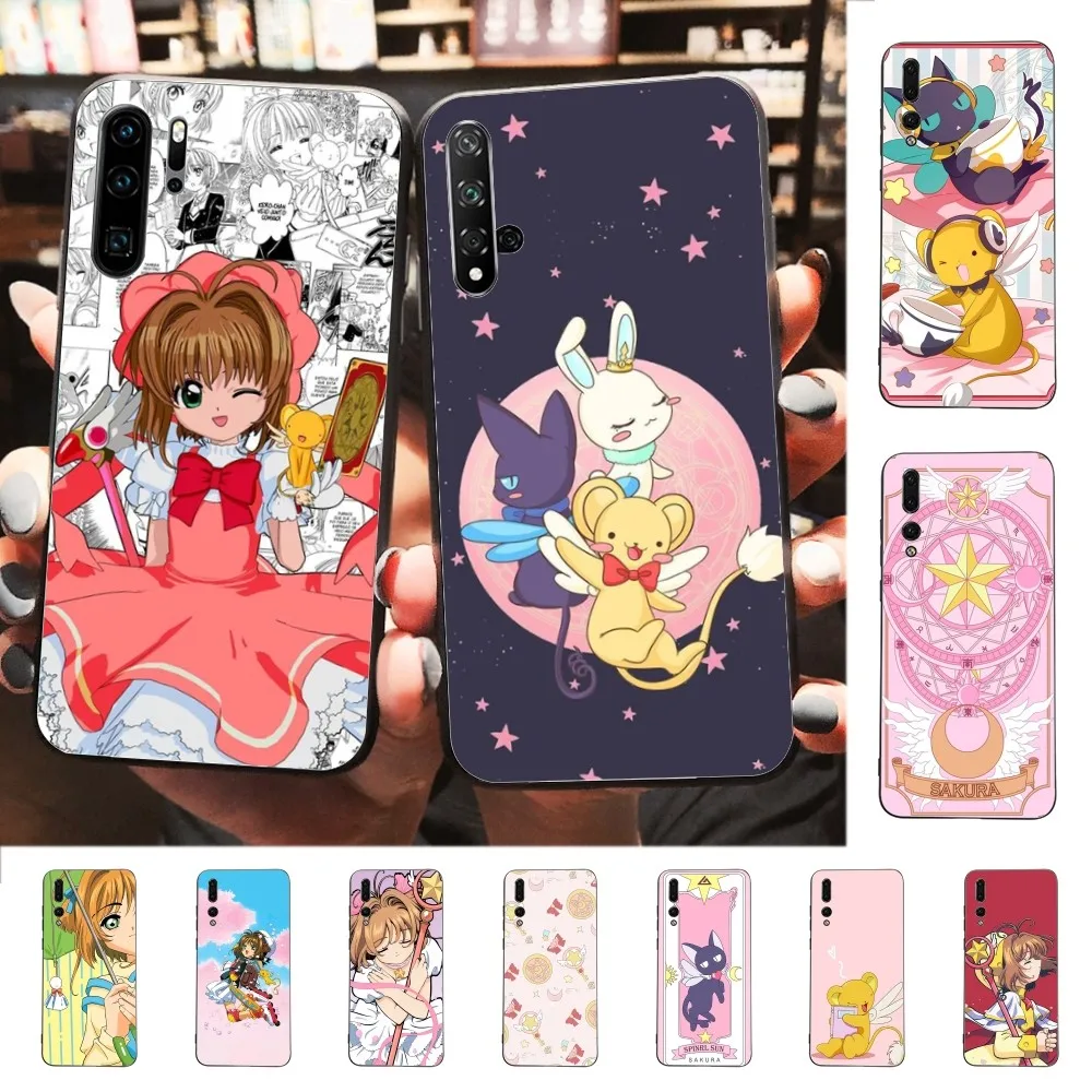 Anime Card Captor Sakura Phone Case For Huawei P 8 9 10 20 30 40 50 Pro Lite Psmart Honor 10 lite 70 Mate 20lite