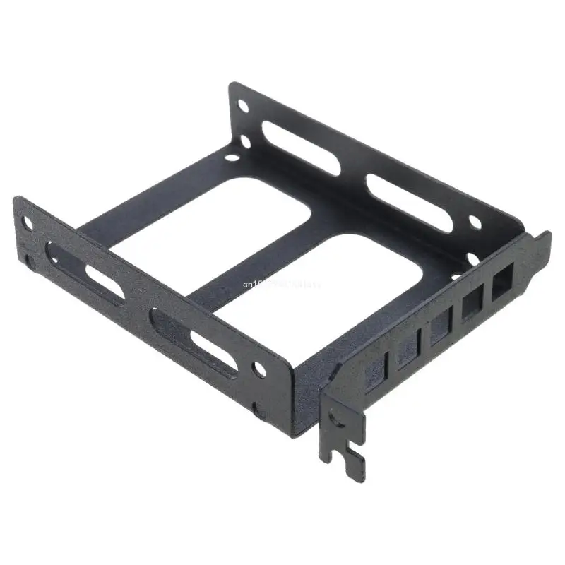 Stable Desktop Computer SSD HDD Mounting Bracket SSD HDD Holder for PCI Slot Expansion Metal Frame for Secure Storage Dropship