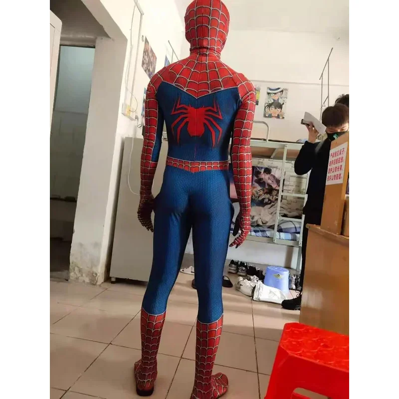 Una Famiglia Amorosa Classico Raimi Costume cosplay di Halloween 3D Stampato Bambini Adulto Zentai Suit Spiderhero 2025 Nuovo