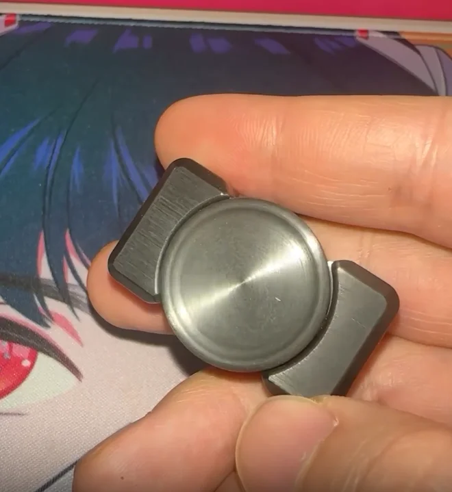 

Б/у EDC KAP Zirconia Black Nano Impact Spinner: Нано-спиннер для пальцев, гироскоп, игрушка-антистресс