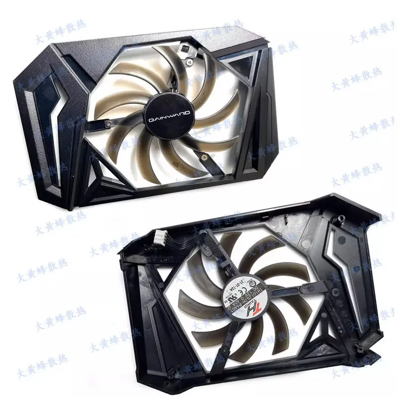 

The Shell Frame Fan for GAINWARD RTX2060 GTX1660 GTX1660S GTX1660Ti PEGASUS Graphics Video card