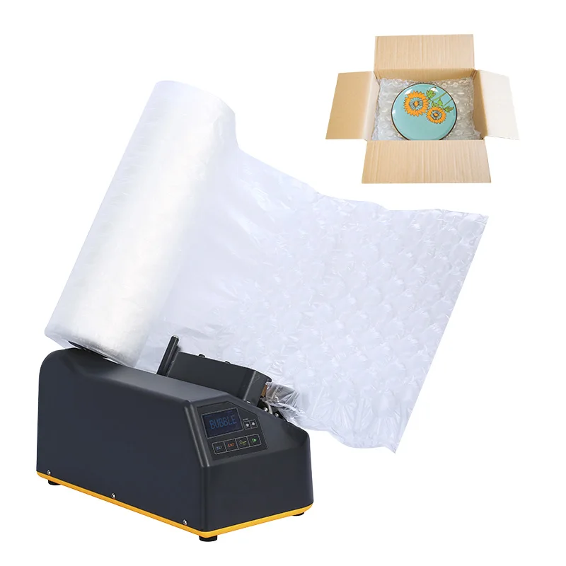 New Innovations Protective Packing Pillow Bubble Film Inflatable Bags Cushion Air Packing Machine