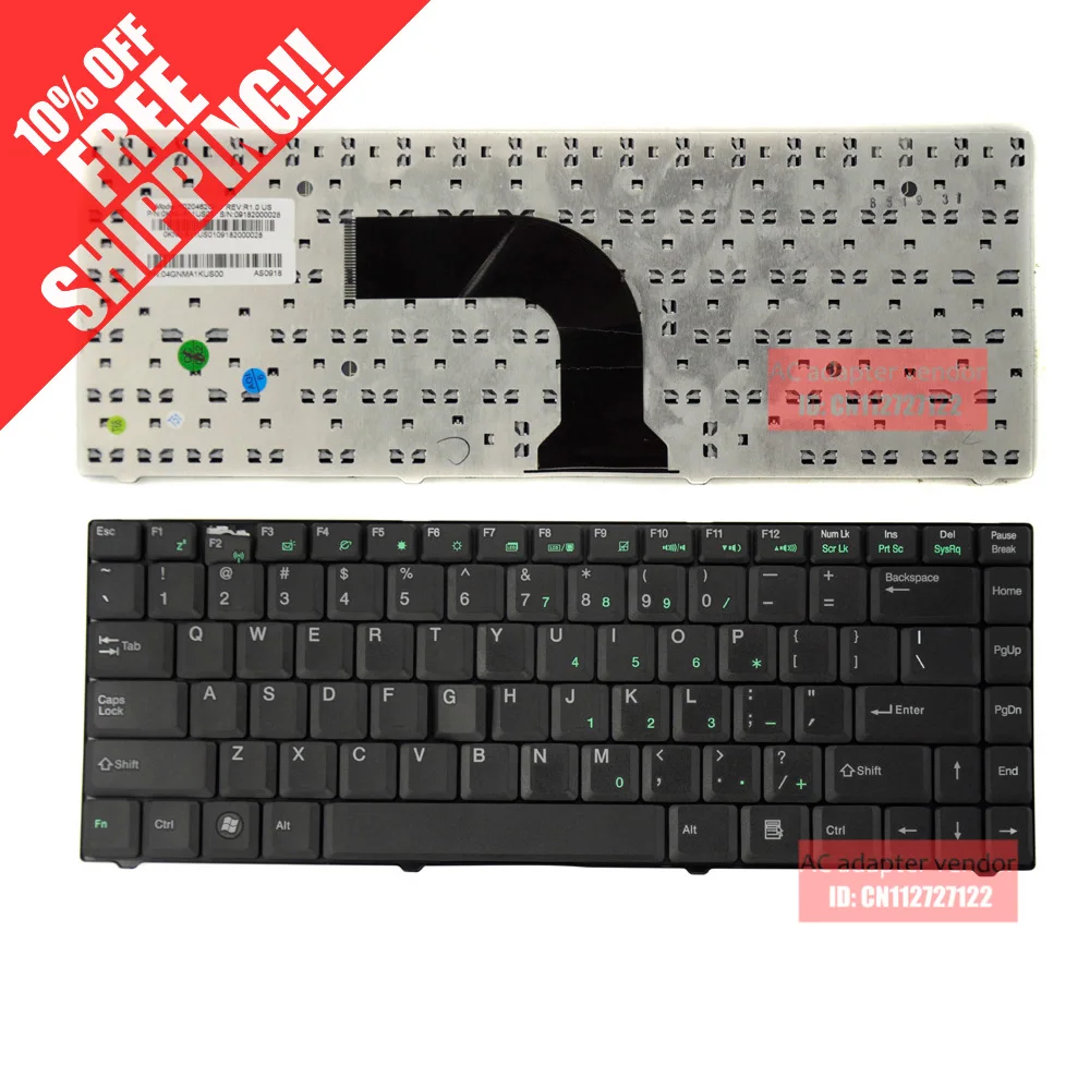 New  FOR Asus FOR Asus Z37 C90 C90P C90S Z98 Z37S Z65R keyboard