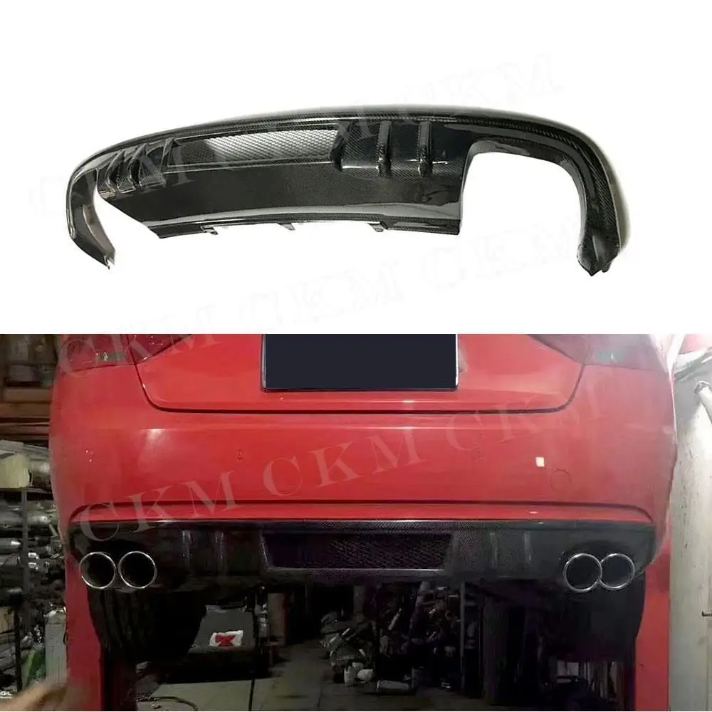 

Carbon Fiber Rear Bumper Lip Bodykits Diffuser For Audi Car Accessories for Audi A5 Standard 2013-2015