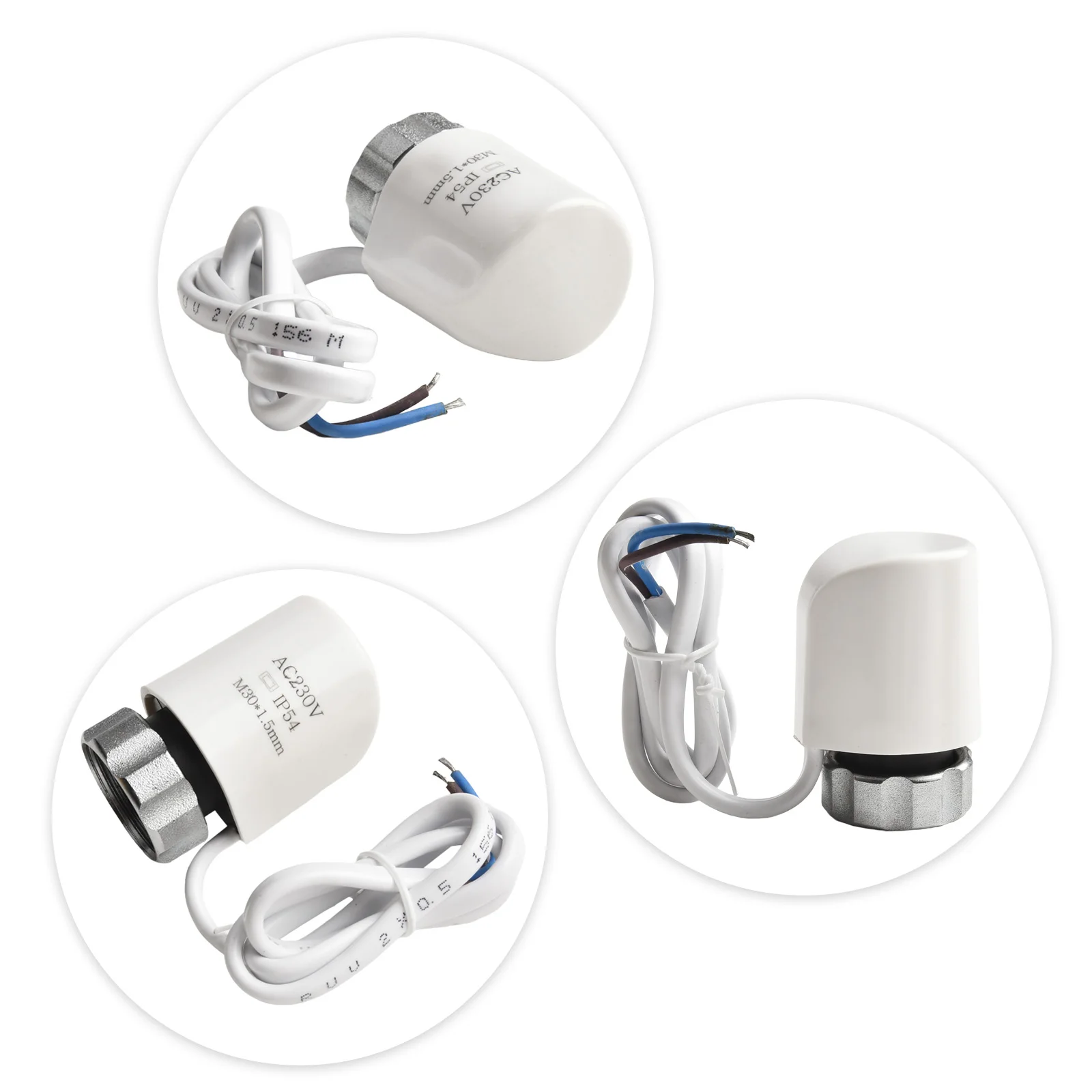 AC230V M30*1.5mm  Electric Thermal  Actuator  For Floor Heating Radiator Valve Manifold Underfloor Heating Valve