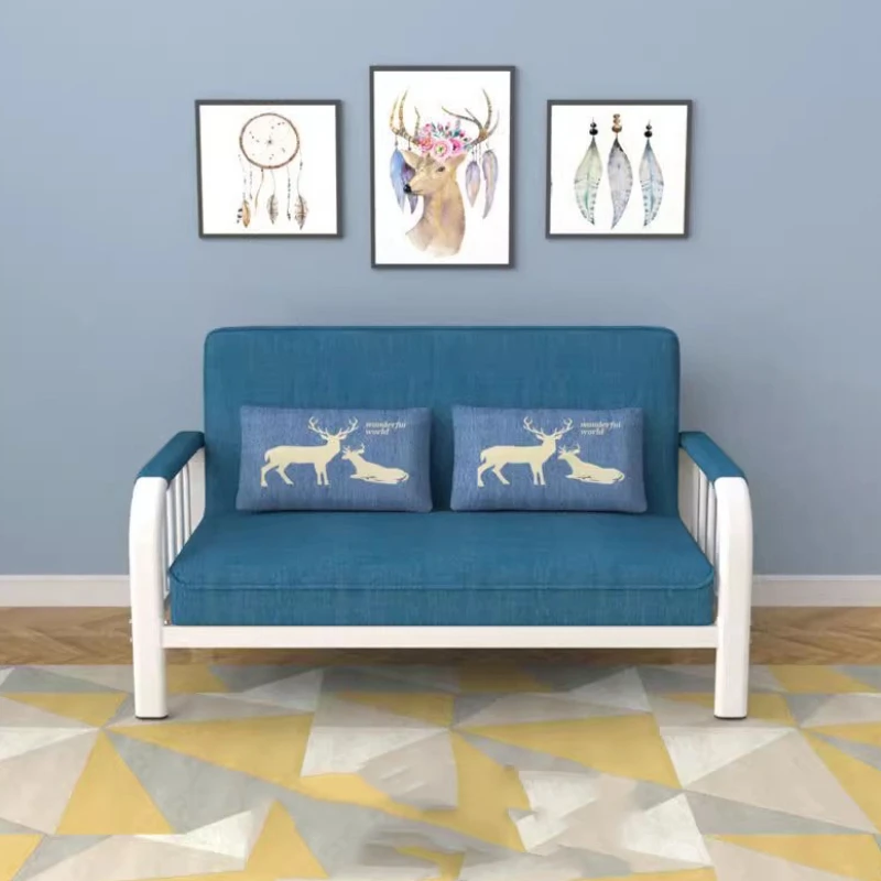 

Relaxing Fancy Living Room Sofa Unique Soft Blue Recliner Modern Folding Cozy Sofa Floor Nordic Designer Divano Furniture Couch