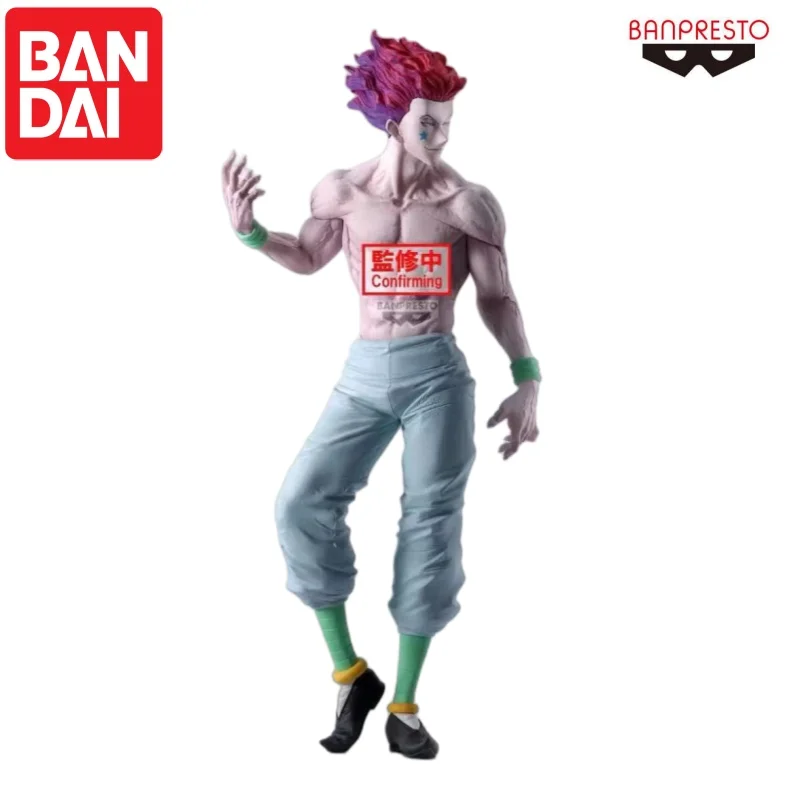 バンダイ在庫ありオリジナルバンプレストヒソカ人形新品箱入りアクションフィギュアアニメーション周辺機器アニメキャラクターガレージ