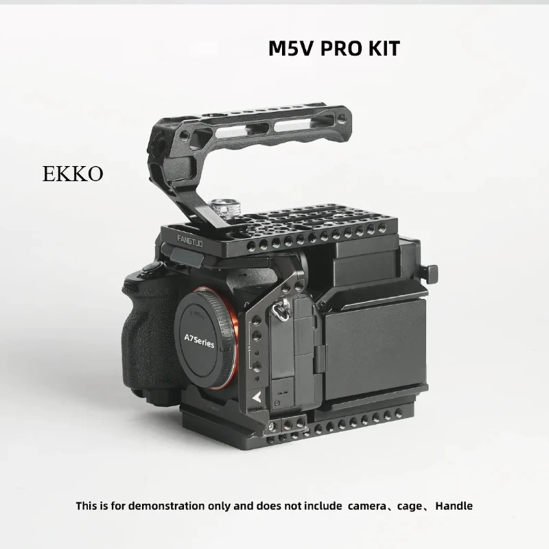 FANGTUO Kit M5V PRO cineback– Universal Camera Cooling Kit, FX3 fx30 A7IV a7v a7SIII zve1 Cage Kit RIG