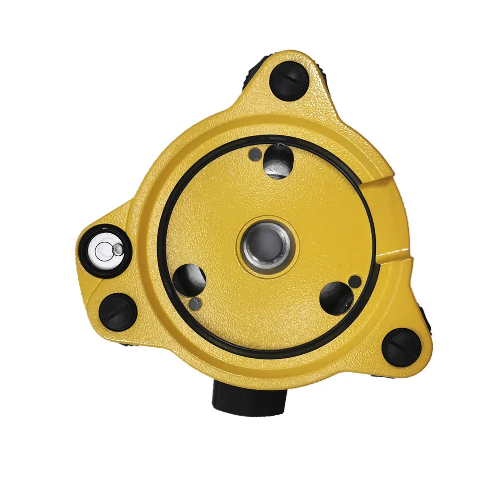 Superior Quality and 100%Brandnew Yellow Three-Jaw Tribrach Without Optical Plummet Compatible Total Station Surveying