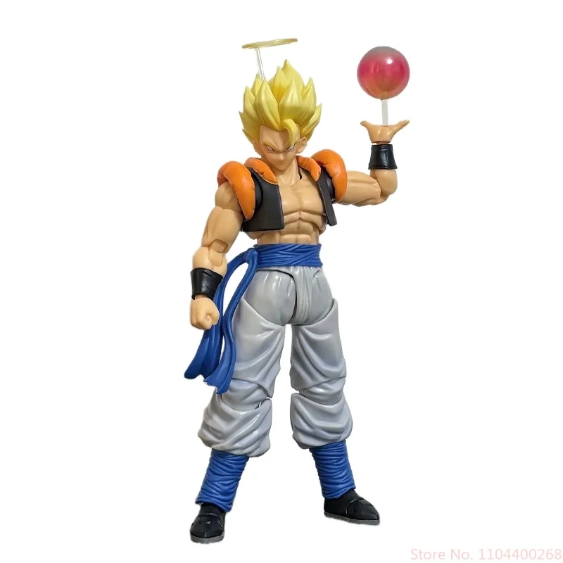 2025 Nowa Gorąca Wyprzedaż Wysokiej Jakości Figurka Gogeta Dragon Ball Z Shf Gogeta Super Saiyan Trunks Zabawki Akcji Prezenty Dostępne Od Ręki