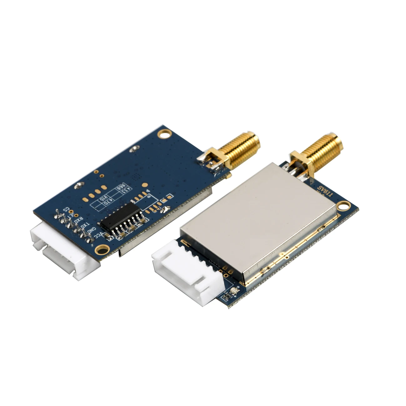 Imagem -04 - Módulo rf sem Fio Rs232 433mhz Sv611 para Controle Remoto Kit Mais Antenas Gabinete Mais Peça Placa Ponte Usb