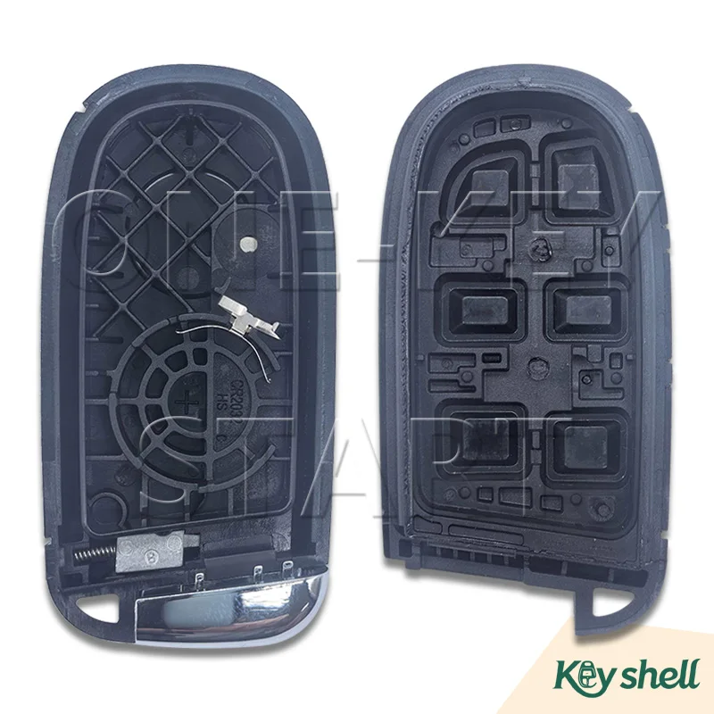 SIP22 Ersatzschlüsselgehäuse für Smartkey-Fernbedienung für Chrysler Jeep Compass Renegade Cherokee mit 2/3/4/5 Tasten – Detail 2