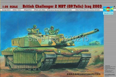 Trumpeter 00323 1/35 CHALLENGER II Basra 2003,op,Telic