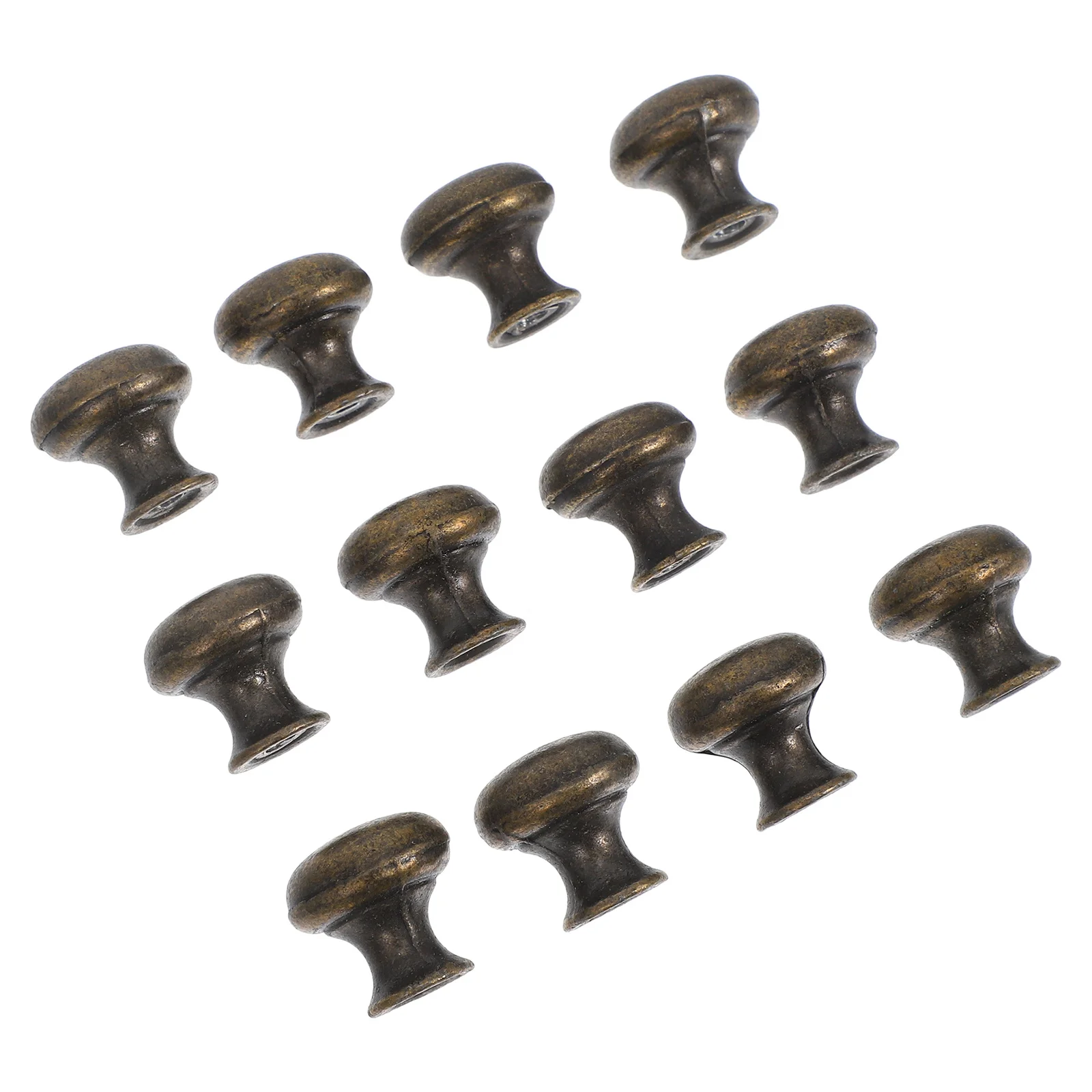 

10Pcs Retro Cabinet Knob Set Heavy Duty Metal Drawer Pulls for Wardrobe Closet Door Furniture Hardware Fixtures