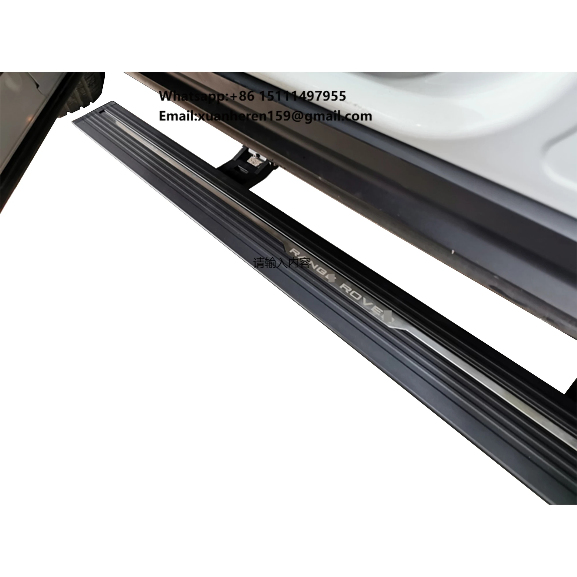 

Aluminum Exterior Accessories Electric Side Step for Range Rover Vogue 2022-2023 Power Running Board