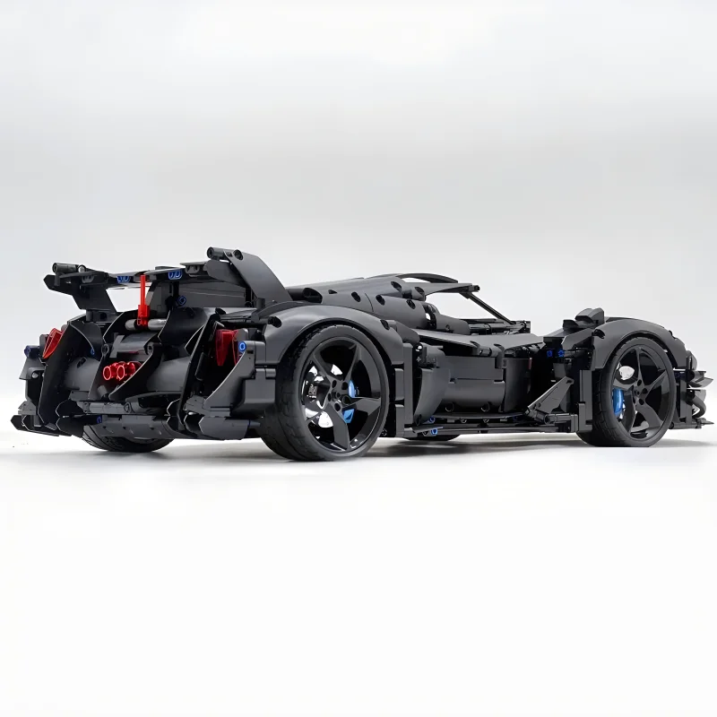 Nuovo tecnico MOC Super Sports Car 1:8 modello Buidling Blocks mattoni Puzzle educativi giocattoli regalo di compleanno