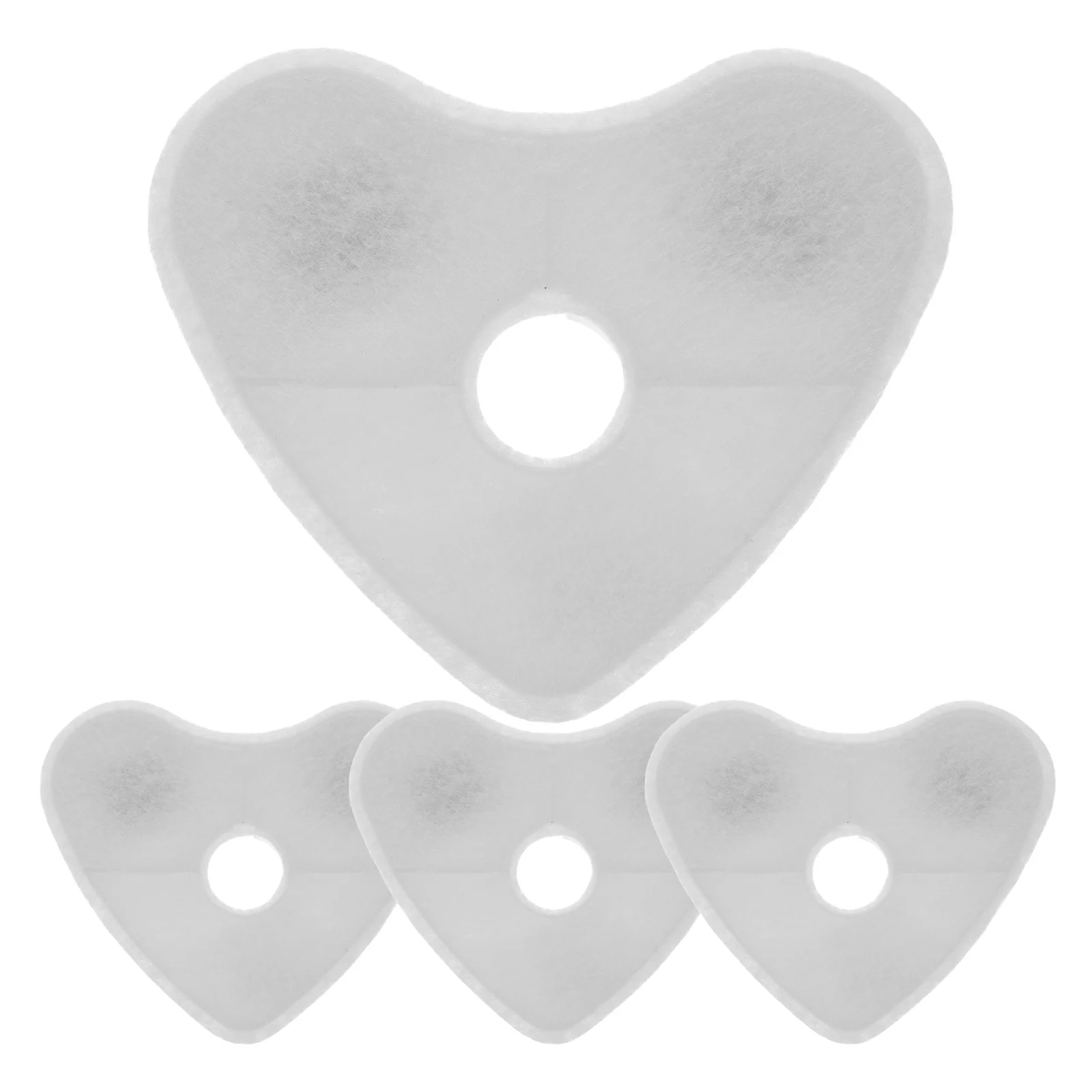 4 قطعة فلتر نافورة الماء للحيوانات الأليفة قذيفة جوز الهند الكربون المنشط لاستبدال موزع مياه القط سهل التركيب إزالة الرائحة الحيوانات الأليفة