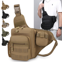 Travel Camping Chest Bag Sports Climbing Bags Tactical Outdoor Hiking Crossbody Fishing Waist Pouch Molle Fishing Fanny Pack SAC