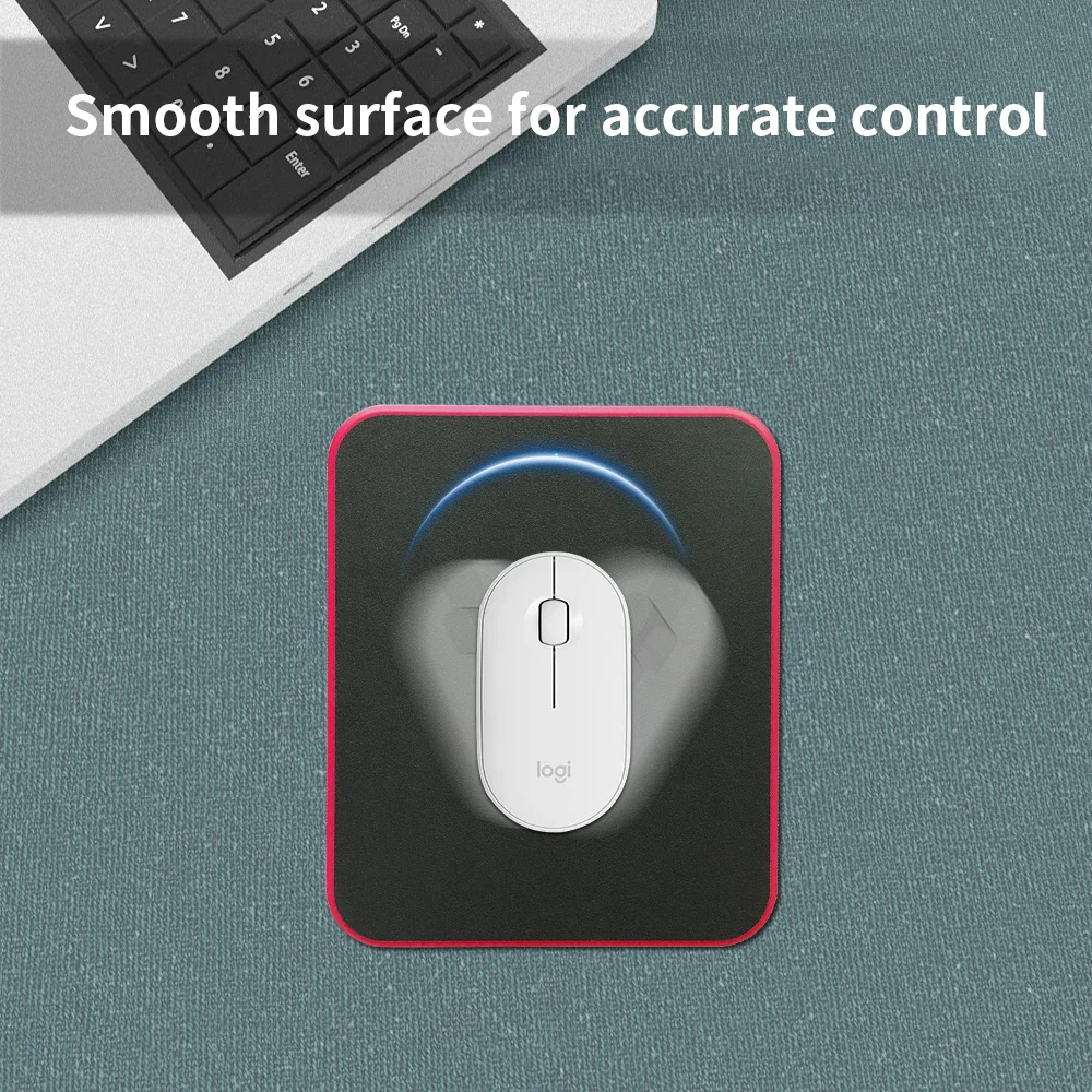Waterproof Resin Mouse Pad with Wear-resistant Hard and Smooth Surface for Home and Office