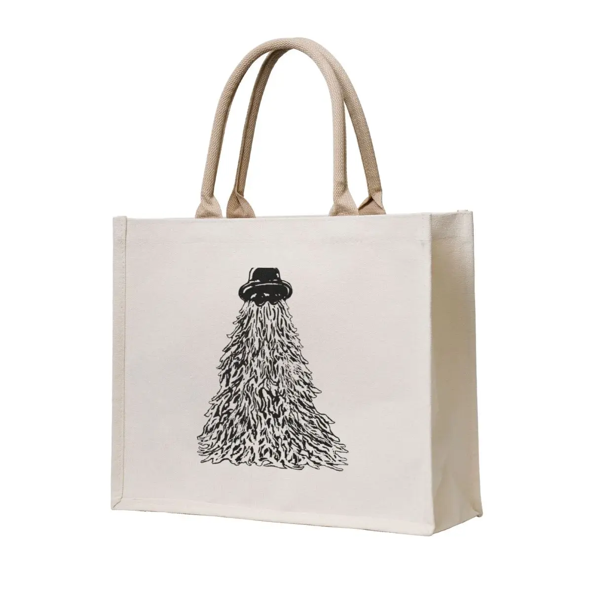 

My Cousin Itt (black) Tote Bag Women's shopper bag shopping trolley bag Candy bags tote men