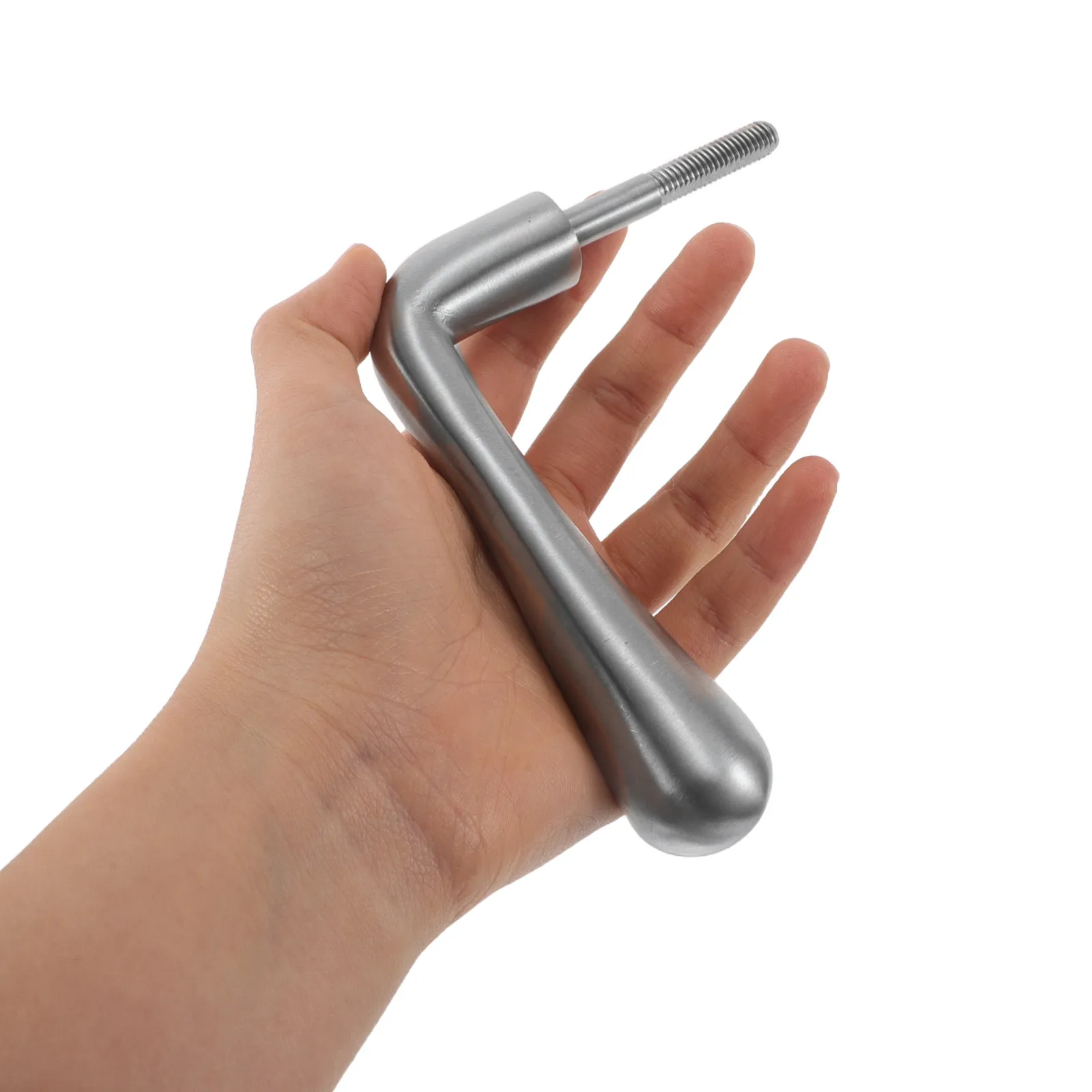 Fireplace Supplies Firewood Stove Accessories Handle Replacement Silver Pull Tool