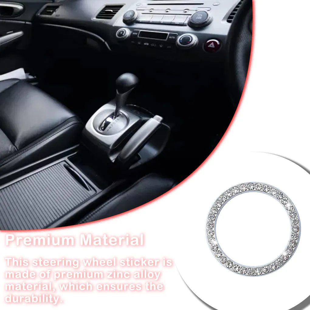 Steering Sticker Adhesion Car Supplies Attractive Adhesive Paster Interior Stickers Rust-proof Universal Auto Supplies