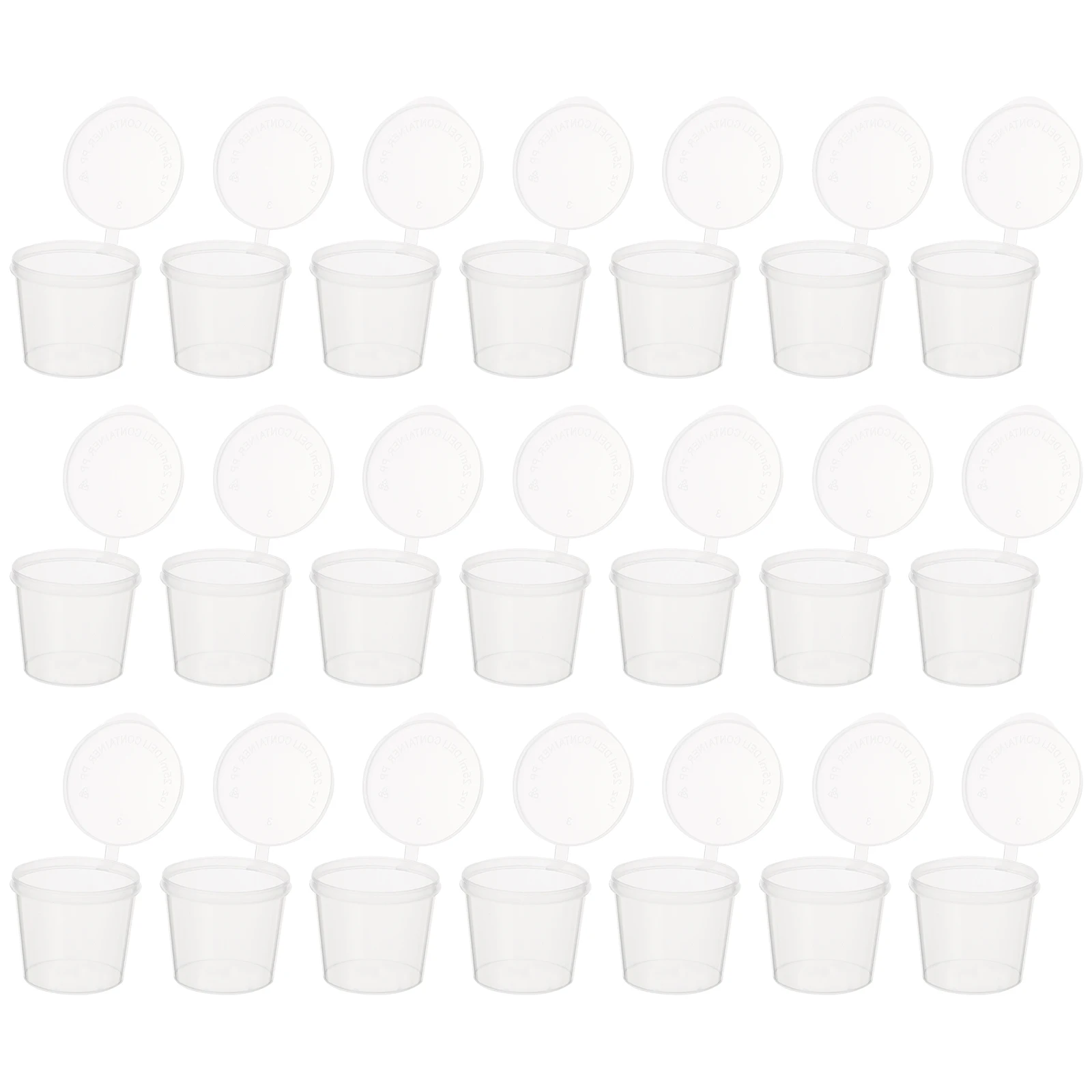 

100 Pcs Sand Cup Paint Cups for Painting Graduated Mixing Resin Reusable Container Cloisonne Color Pigment Plate