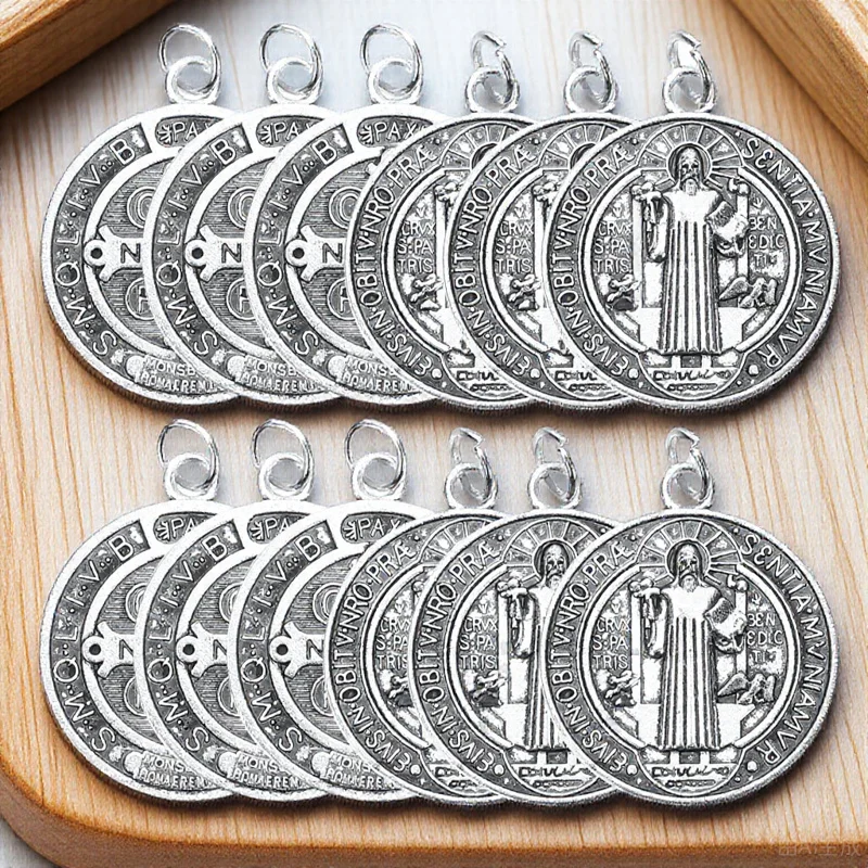 

12 шт. металлические подвески для изготовления ювелирных изделий, подвески «сделай сам», принадлежности для рукоделия, святые подвески, уникальные декоративные украшения, брелки, ожерелья