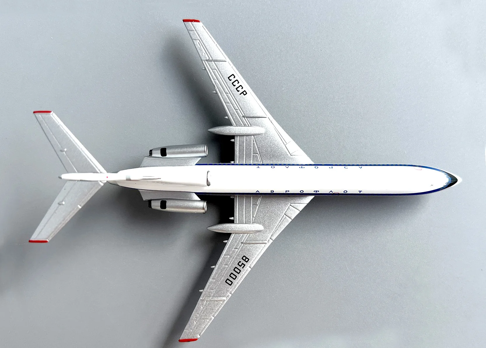 NG 54016 1/400 Soviet Tu-154 Tu154 Prototype Model CCCP-85000  Alloy Collection Model