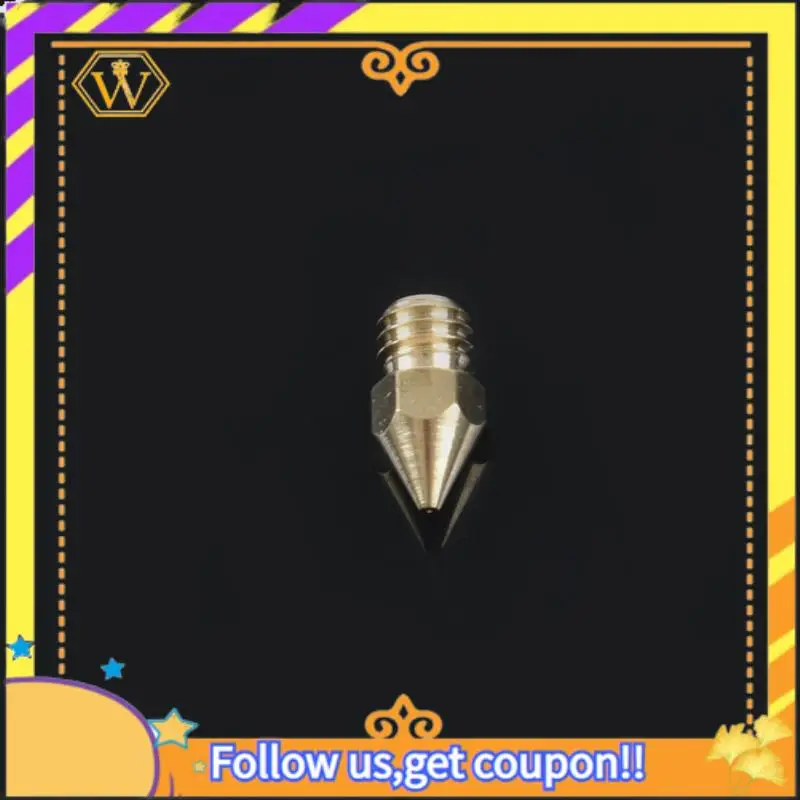 

Latest-200 PCS 3D Printer Nozzle 0.4Mm MK8 Extruder Head For Creality Cr10